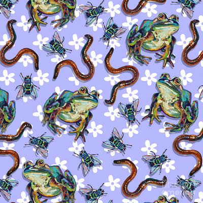 Frogs, flies and worms - Robert PHELPS